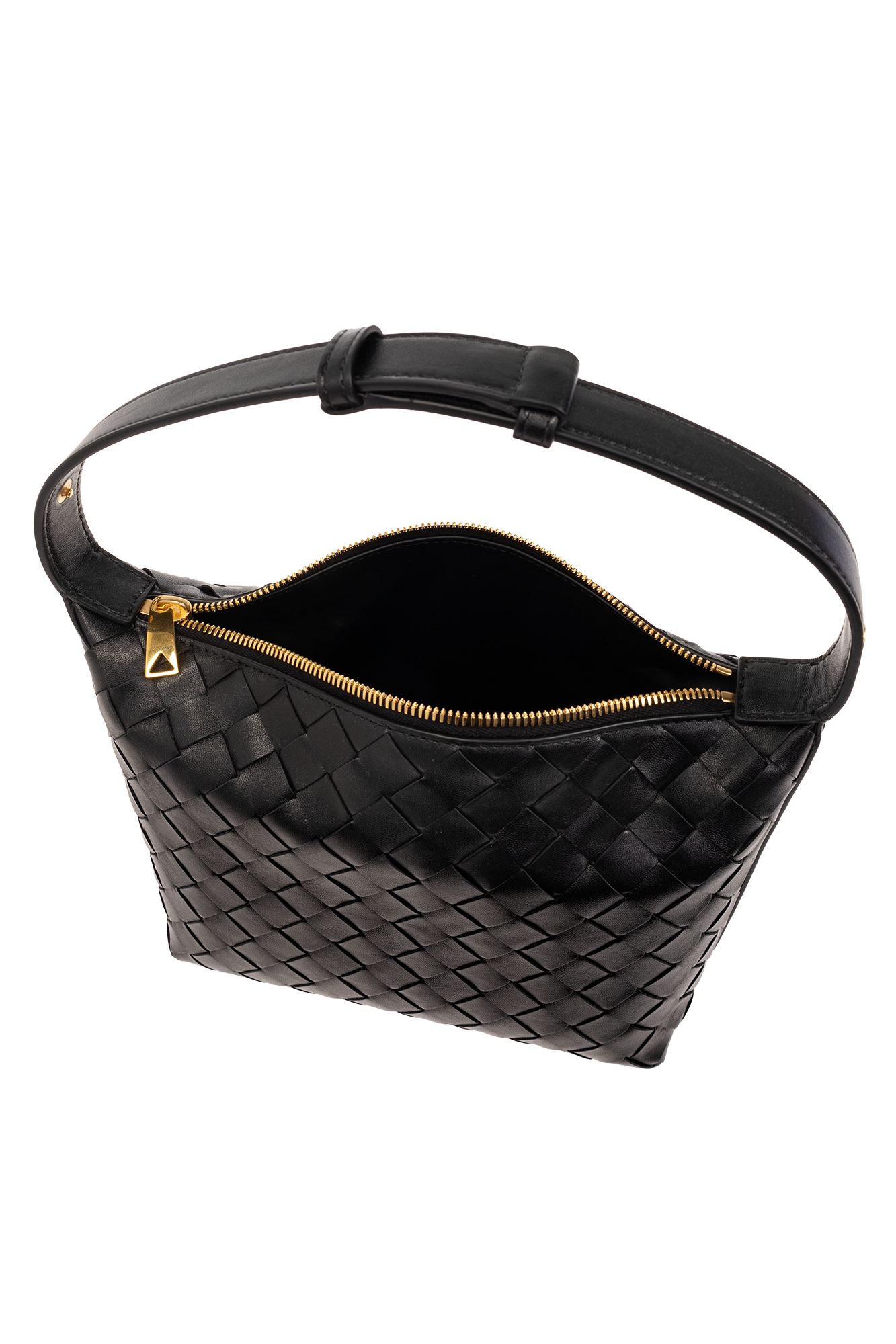 ハンドバッグ Bottega Veneta Black Nappa Leather Mini Wallace Handbag Black Handbag 'Wallace Mini' Bottega Veneta - Vitkac Canada